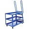 Vestil High Duty Truck.27.5 x 51, Mold-On-Rubber, Steel, 1000 lb Load Capacity, 3 Shelves, 27.875" W SPS-HD-2852 - alternate 4